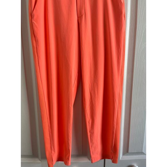 Athleta Brooklyn Ankle Pant in the color Sunset Glow Size 6P - Picture 4 of 16